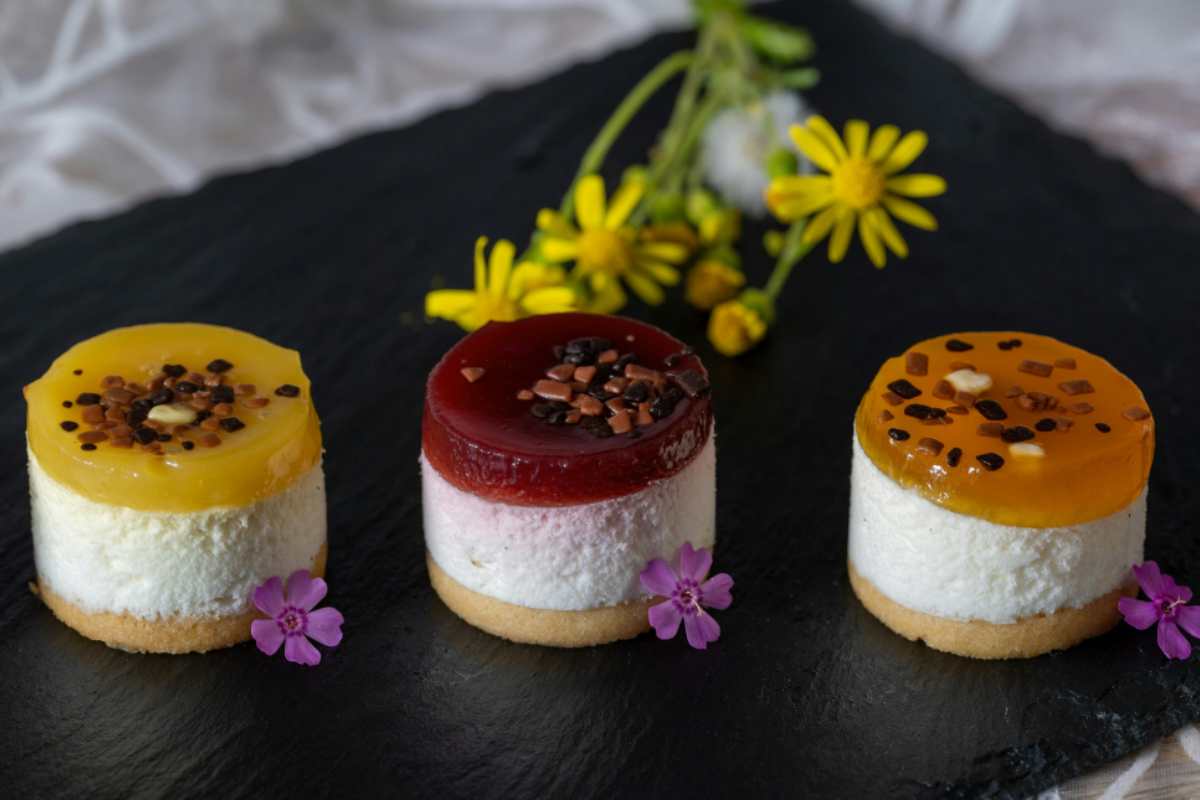 mini cheesecake