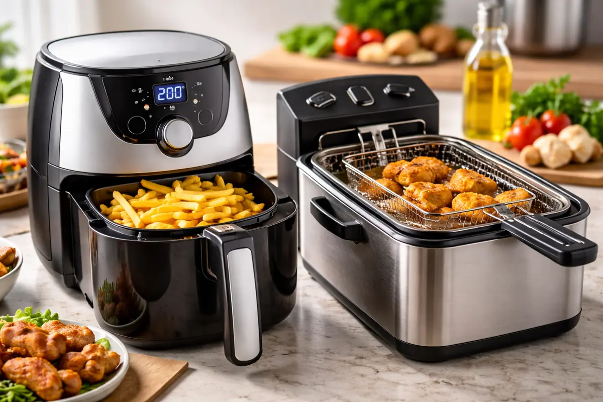 Friggitrice ad aria vs friggitrice ad olio
